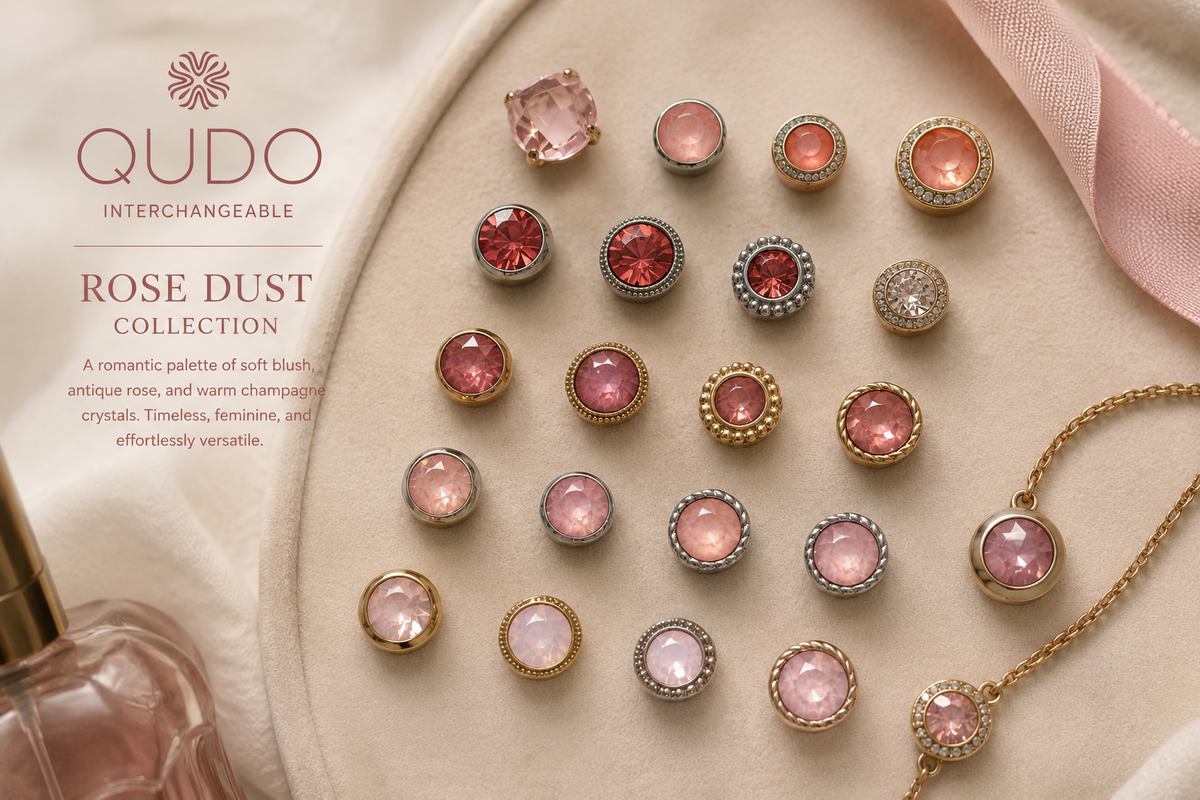 QUDO Pink Crystals Collection