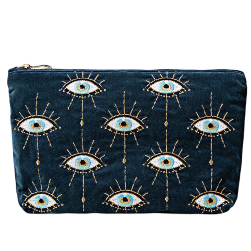 Elizabeth Scarlett London Everyday pouch with mystical eyes