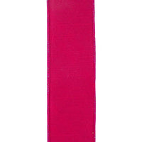 Glitter Diagonal Bright Plaid, Fuchsia, 2-1/2 In, 5 Yards