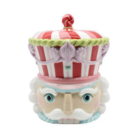 December Diamonds 10-Inch Nutcracker Head Cookie Jar