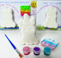 Paint Your Own Bath Bomb Kit, Unicorn