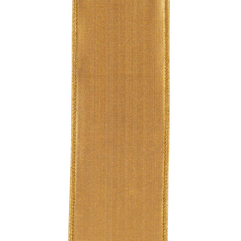 Velvet Touch Deluxe, Brown/gold, 2-1/2 In, 5 Yards