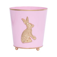 Regency Rabbit Round Cachepot Planter 6: Light Pink