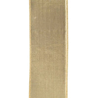 White Gilded Pumpkin Deluxe, Teal, 2-1/2 In, 10 Yards