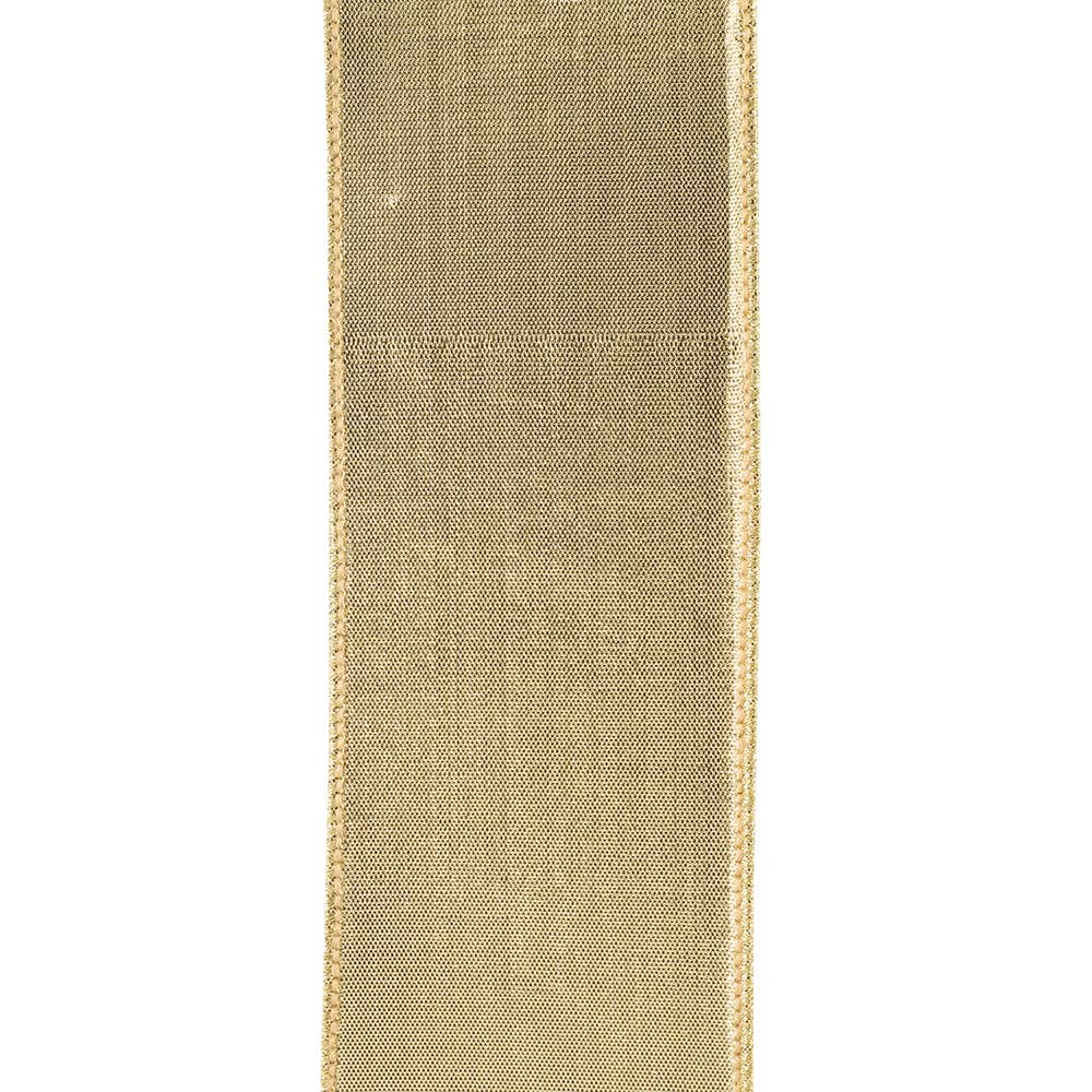 White Gilded Pumpkin Deluxe, Teal, 2-1/2 In, 10 Yards