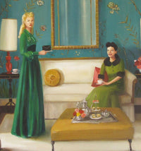 Janet Hill - The Etiquette Of Blackmail Art Print - 8.5" X 11"