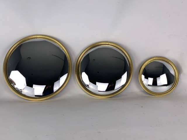 Extra Small Bull Convex Mirror: Medium