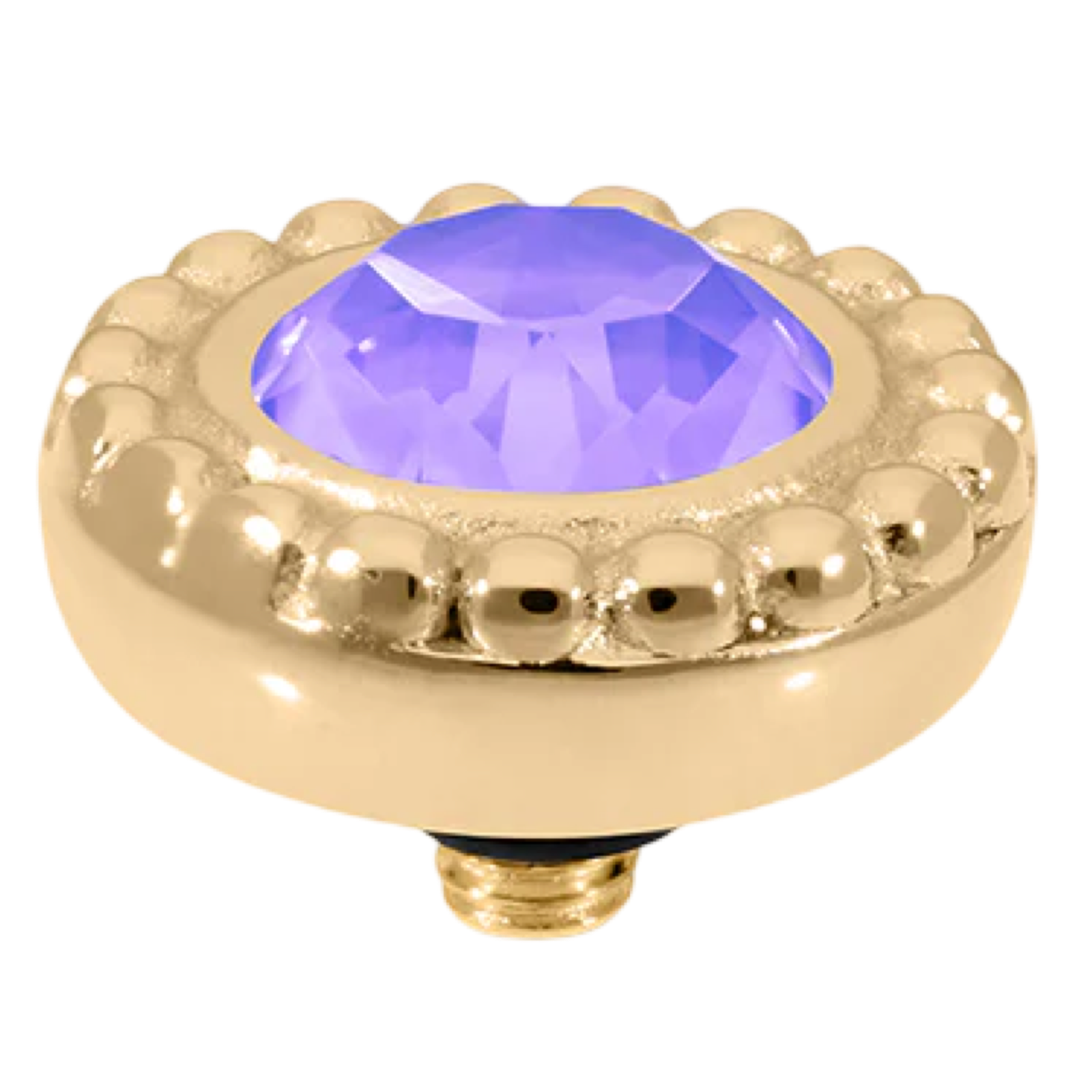 Qudo Topper – Single Rope  Bezel Guiare 11mm (Interchangeable, Swarovski Crystal)