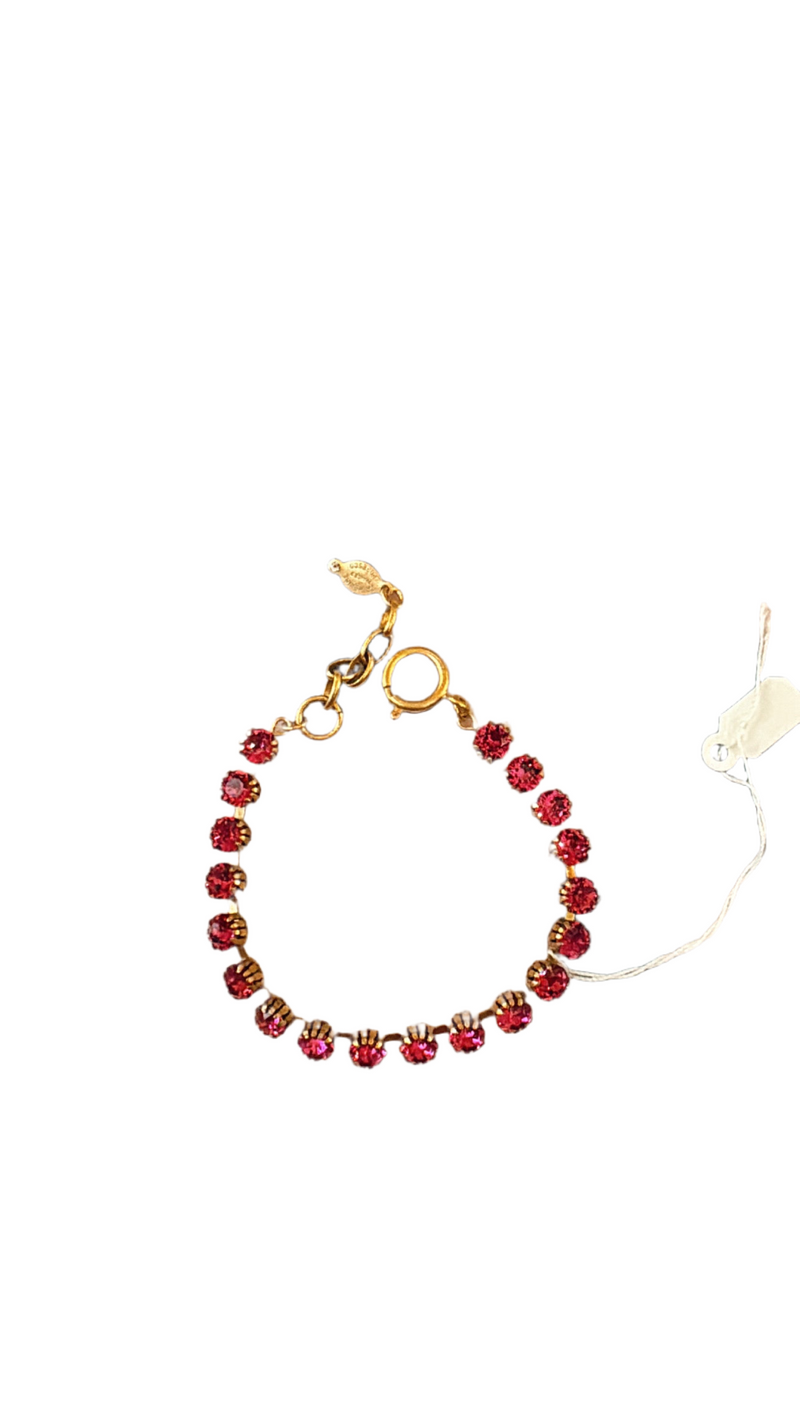 La Vie Quincy Bracelet: Deep Pink