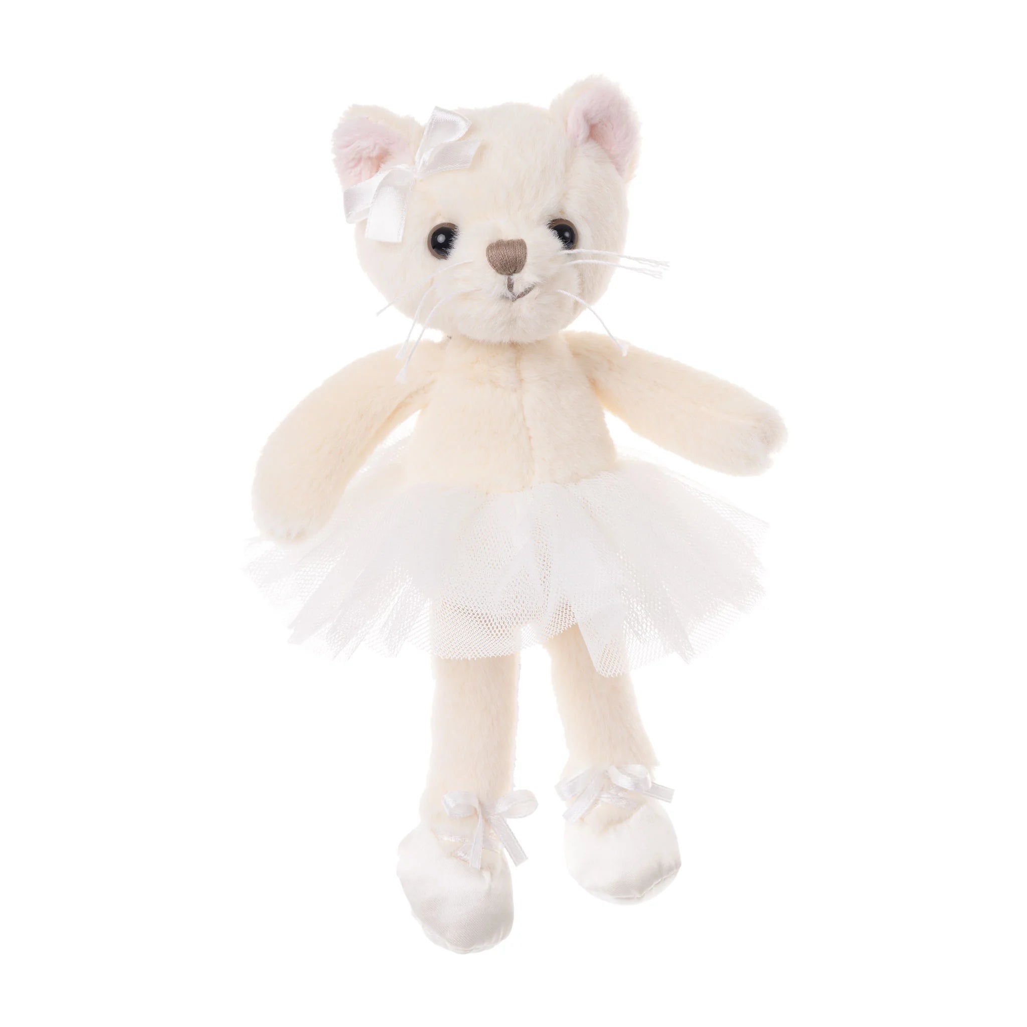 Anya ballerina cat, Bukowski ballerina plush, cat stuffed animal with tutu, cream colored plush cat, ballerina cat soft toy, Bukowski cat plush, stuffed animal for dancers, plush cat doll, ballerina cat gift, dance-themed soft toy