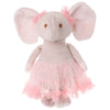 Augusta elephant plush, tutu elephant toy, Bukowski Bears Sweden, soft elephant stuffed animal, ballerina elephant, boutique plush toy, pink elephant gift, whimsical stuffed animal, elephant with tutu, European plush toy