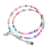 Beaded Colorful Phone Charger USB USC