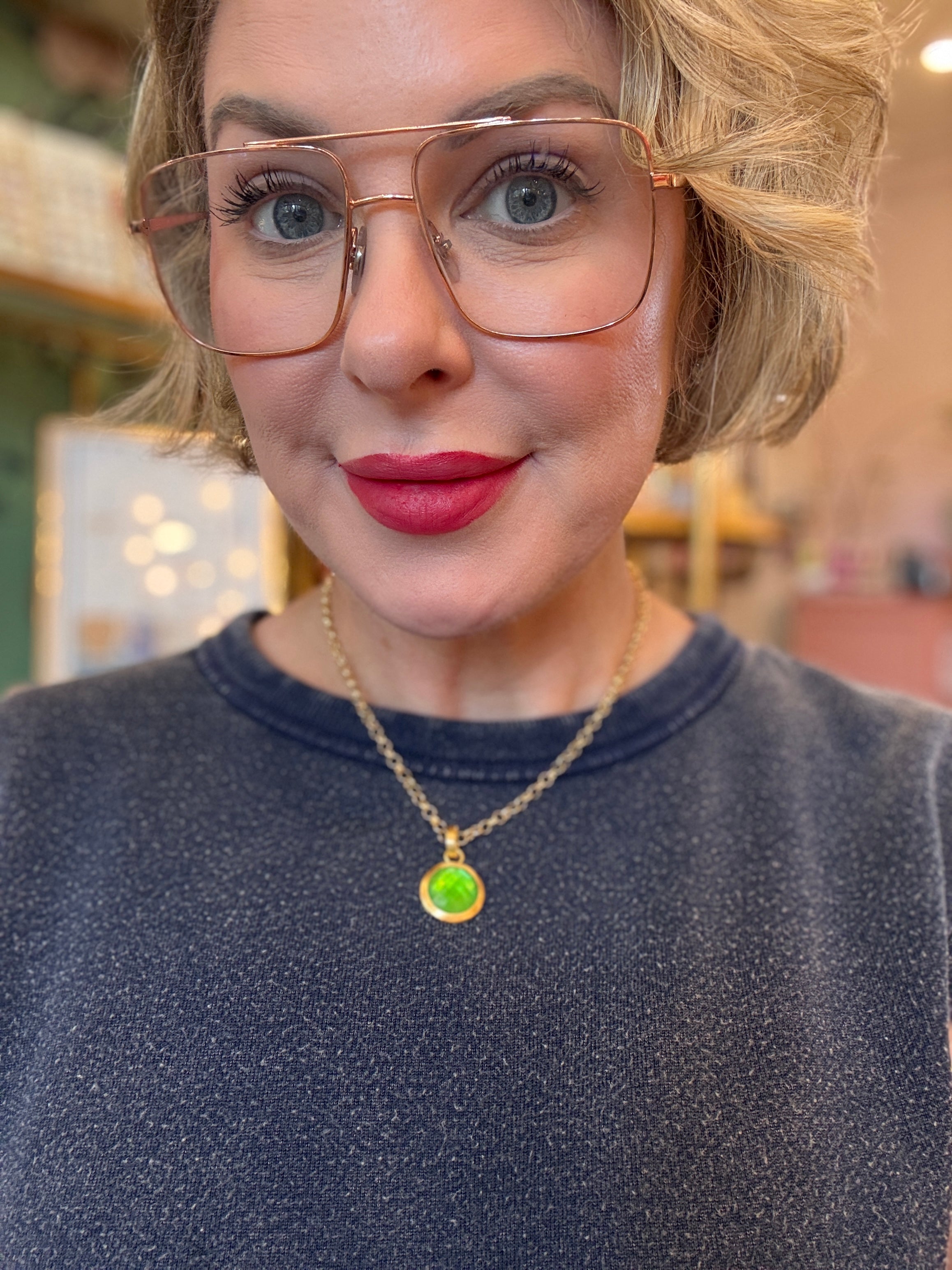 Betty Carré Tulie Necklace Kiwi