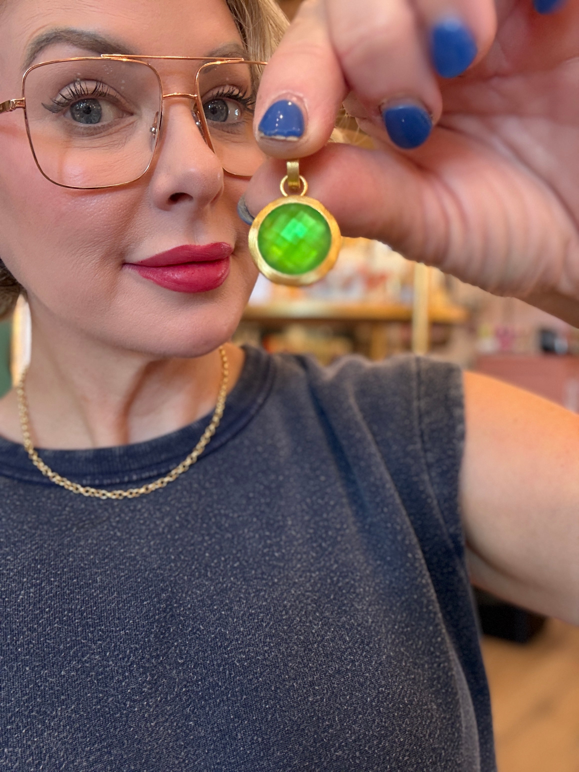 Betty Carré Tulie Necklace Kiwi