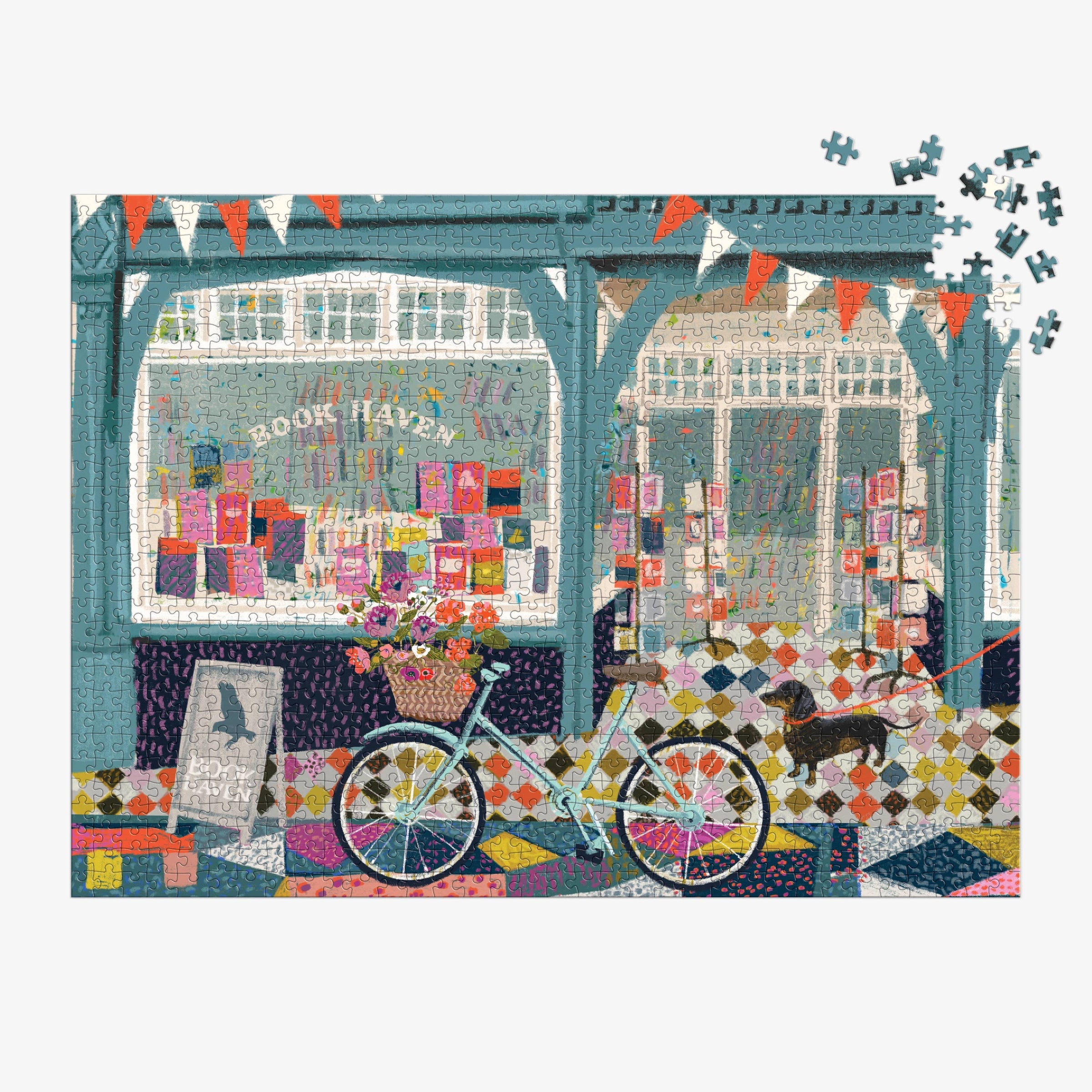 Book Haven 500 piece jigsaw puzzle