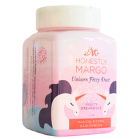 Honesty Margo Unicorn Fizzy Dust packaging on a white background