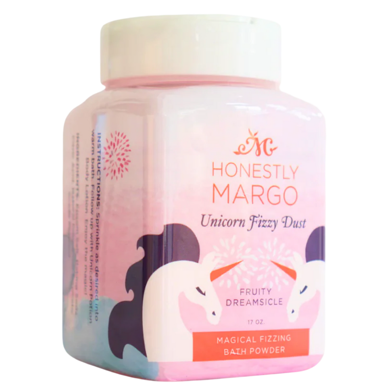 Honesty Margo Unicorn Fizzy Dust packaging on a white background