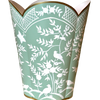 Chinoiserie Wastepaper Basket
Green and White Wastepaper Basket
Hand-Painted Chinoiserie Basket
Scalloped Edge Wastepaper Basket
Floral and Bird Design Wastepaper Basket
Luxury Wastepaper Basket