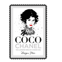 Coco Chanel book, Megan Hess illustrated book, fashion coffee table book, Chanel fashion history, luxury fashion books, stylish home décor books, iconic women in fashion, Chanel biography, illustrated fashion gift