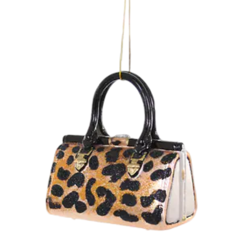 Cody Foster Leopard Print Handbag Purse