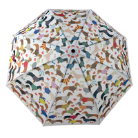 Daushund doggie umbrella spring