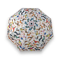 Daushund doggie umbrella spring