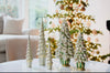 Dekorasyon Slim Tannenbaum Tree, Mystik Champagne holiday tree, 9 inch Christmas tree decor, collectible tabletop tree, champagne Christmas decorations, jewel accent holiday tree, elegant holiday décor