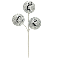 Disco Balls Raz Imports Decorative Christmas Tree Pic Spray