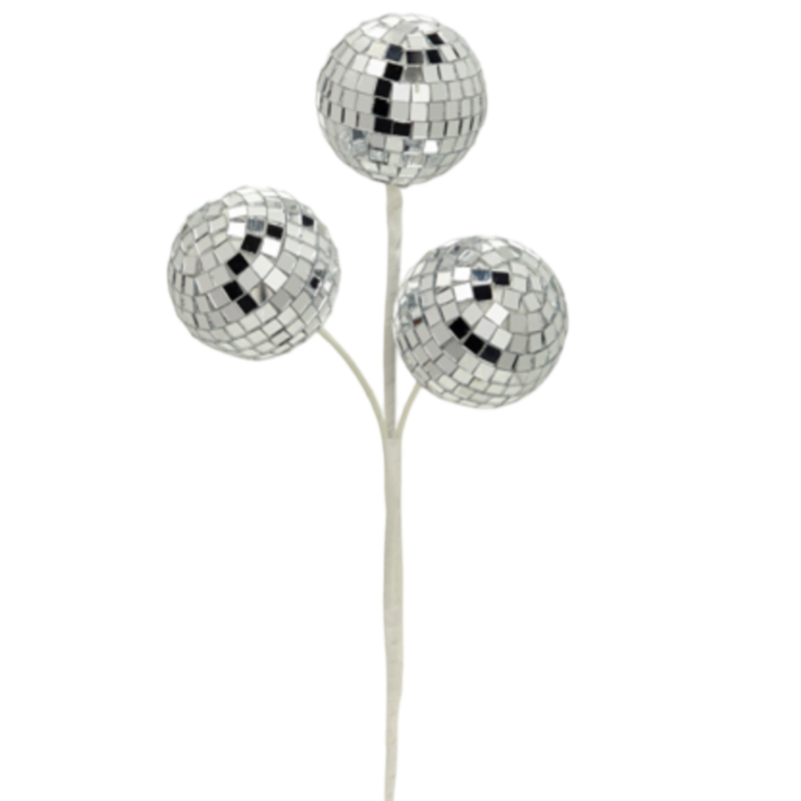Disco Balls Raz Imports Decorative Christmas Tree Pic Spray