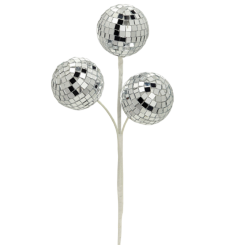 Disco Balls Raz Imports Decorative Christmas Tree Pic Spray