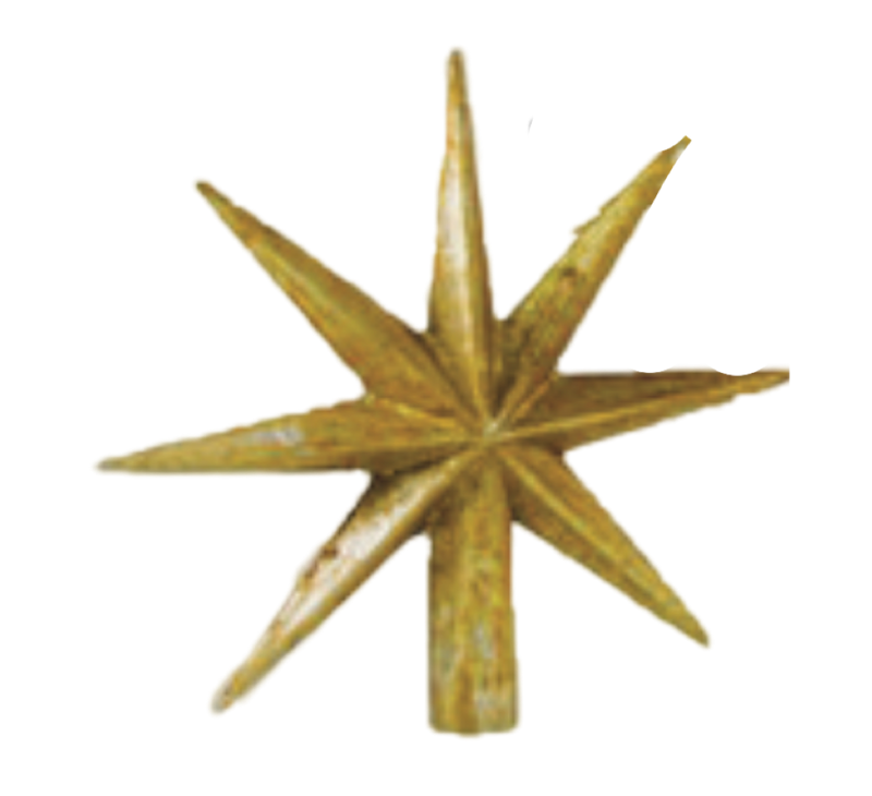 Gold Star Tree Topper