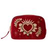 Elizabeth Scarlett Makeup Bag Sacred Heart