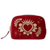 Elizabeth Scarlett Makeup Bag Sacred Heart