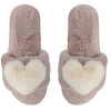 Faux Fur Slippers
Pink Slippers
Heart Design Slippers
Comfy Slippers
Open Back Slippers
Rubber Sole Slippers
Plush Slippers
Cozy Slippers for Women
Indoor Slippers
Soft Slippers for Relaxation