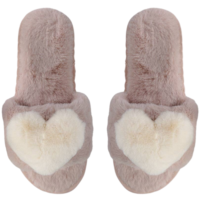 Faux Fur Slippers
Pink Slippers
Heart Design Slippers
Comfy Slippers
Open Back Slippers
Rubber Sole Slippers
Plush Slippers
Cozy Slippers for Women
Indoor Slippers
Soft Slippers for Relaxation