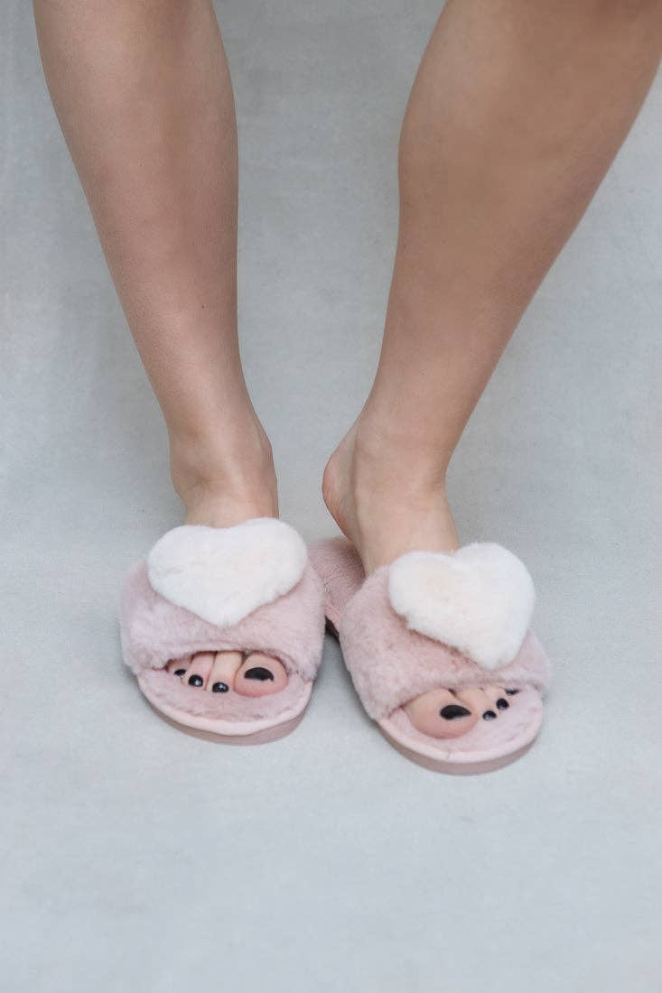 Faux Fur Slippers
Pink Slippers
Heart Design Slippers
Comfy Slippers
Open Back Slippers
Rubber Sole Slippers
Plush Slippers
Cozy Slippers for Women
Indoor Slippers
Soft Slippers for Relaxation