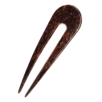 France Luxe Mojave hair pin, French hair accessories, Mojave hair pin, luxury hair accessory, cellulose acetate hair pin, handmade French hair pin, updo hair pin Mojave, elegant French girl style, polished hair pin, Mojave bun accessory