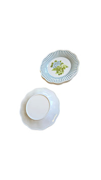 Hydrangea Garden Melamine Salad Plate