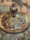 Filigree Glass Vanity Jar