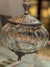 Filigree Glass Vanity Jar