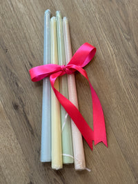 Unscented Taper Candles Set: Candy Set (4)