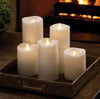 LIGHTLI Moving Flame Indoor Pillar 3.5" x 5"