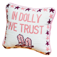 Furbish needlepoint pillow, Dolly Parton quote pillow, diamond in a rhinestone world pillow, pink velvet throw pillow, funny needlepoint pillow, hand-stitched decorative pillow, gift for Southern charm lovers, statement quote pillow, small sassy pillow, Dolly-inspired home decor