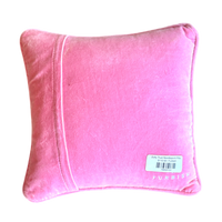 Furbish needlepoint pillow, Dolly Parton quote pillow, diamond in a rhinestone world pillow, pink velvet throw pillow, funny needlepoint pillow, hand-stitched decorative pillow, gift for Southern charm lovers, statement quote pillow, small sassy pillow, Dolly-inspired home decor
