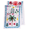 Furbish table runner, colorful screen print table runner, sustainable cotton table linens, Better Cotton Initiative runner, Jaipur artisan table runner, boho table decor, striped cotton runner, 16 x 90 table runner, ethically made table runner, vibrant dining table accessory