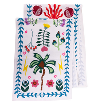 Furbish table runner, colorful screen print table runner, sustainable cotton table linens, Better Cotton Initiative runner, Jaipur artisan table runner, boho table decor, striped cotton runner, 16 x 90 table runner, ethically made table runner, vibrant dining table accessory