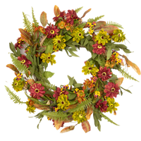 Gerber Daisy Wreath
Artificial Flower Wreath
Indoor Outdoor Wreath
Vibrant Wreath
Spring Wreath
Flower Wreath Decor
Gerber Daisy Home Decor
Colorful Wreath