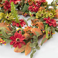 Gerber Daisy Wreath
Artificial Flower Wreath
Indoor Outdoor Wreath
Vibrant Wreath
Spring Wreath
Flower Wreath Decor
Gerber Daisy Home Decor
Colorful Wreath