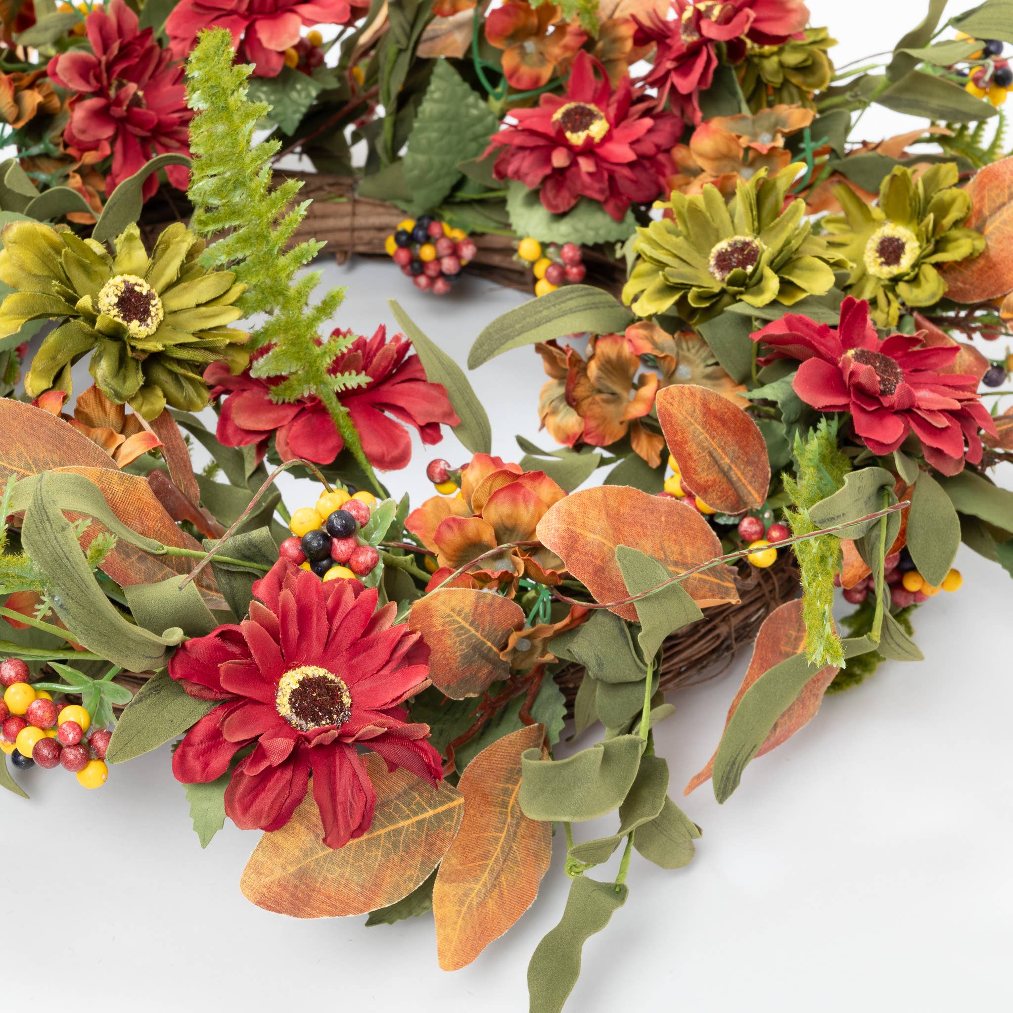 Gerber Daisy Wreath
Artificial Flower Wreath
Indoor Outdoor Wreath
Vibrant Wreath
Spring Wreath
Flower Wreath Decor
Gerber Daisy Home Decor
Colorful Wreath