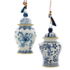 Ginger Jar Blue and White Chinoiserie Ornament